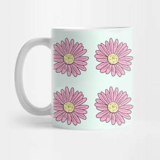 Pink Daisy Doodle Pack Mug